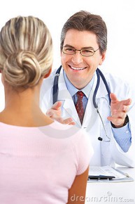 doctor-and-woman-patient-thumb12896761
